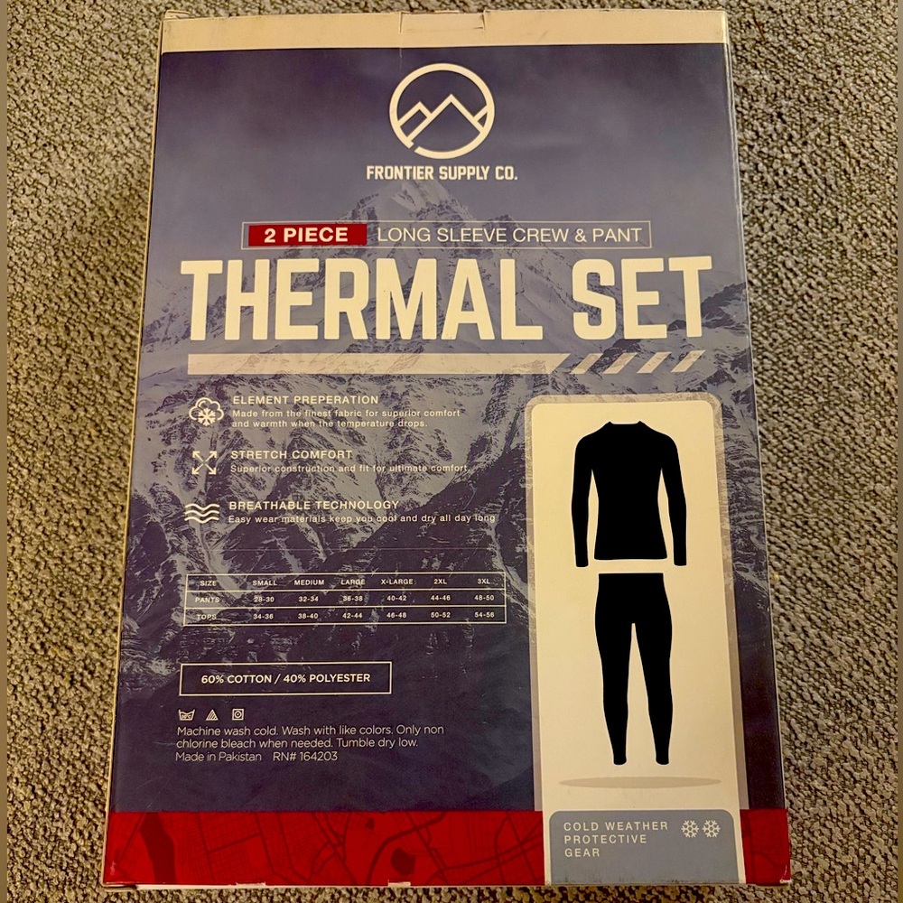 Frontier Supply Co. Thermal Set 🏔️